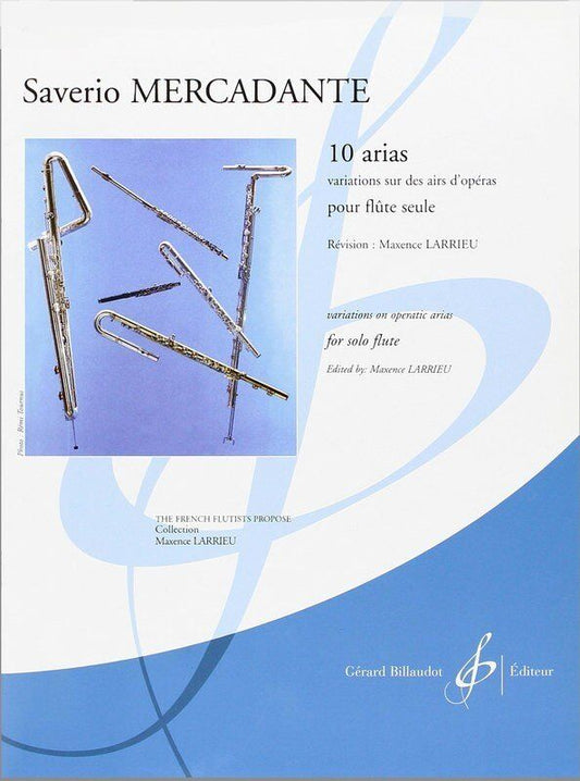 Mercadante - 10 Arias Variations for Flute Solo