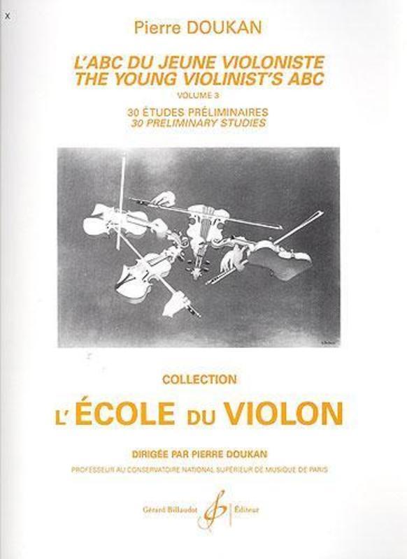 ABC For Young Violinist Book 3 Etudes 30 Prelim (Softcover Book)