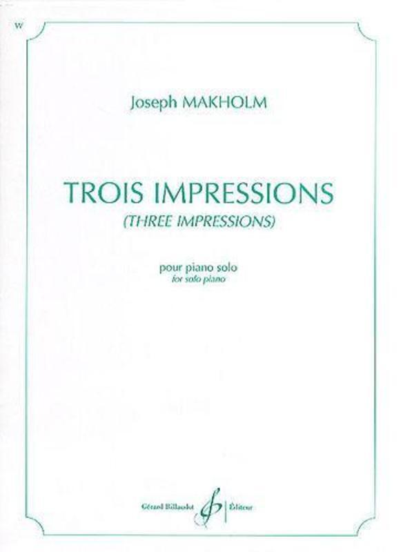 Makhonline Media - 3 Impressions Piano (Softcover Book)