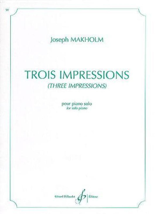 Makhonline Media - 3 Impressions Piano (Softcover Book)