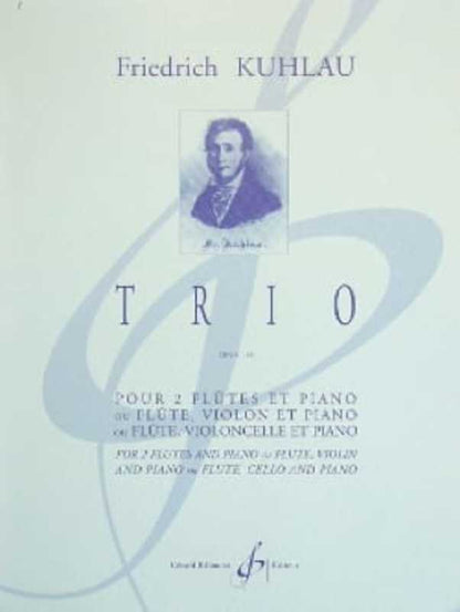 Trio Op 119 For 2 Flute And Piano (Music Score/Parts) Book — view 2