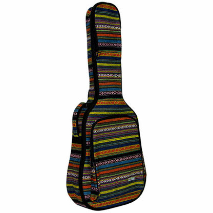 On Stage GBA4770S Striped Acoustic Guitar Bag with Weather-Resistant Exterior and Two Accessory Compartments — view 2