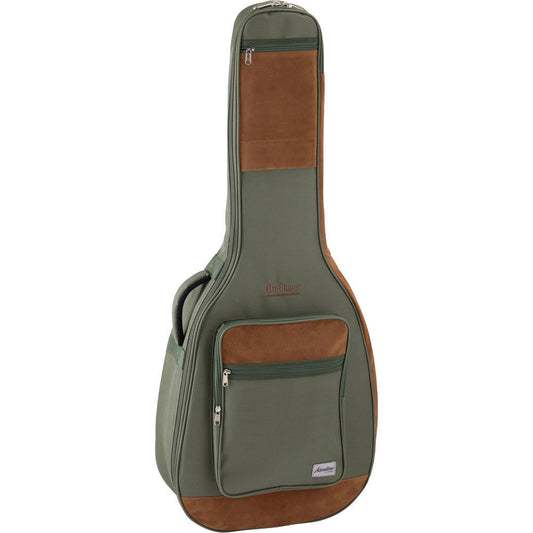 On Stage Adventure Series Acoustic Guitar Gig Bag - Green/Brown