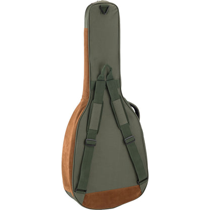On Stage Adventure Series Acoustic Guitar Gig Bag - Green/Brown — view 2
