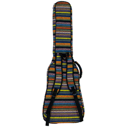 On Stage GBB4770S Striped Electric Bass Guitar Bag with Weather-Resistant Exterior and Padding — view 2