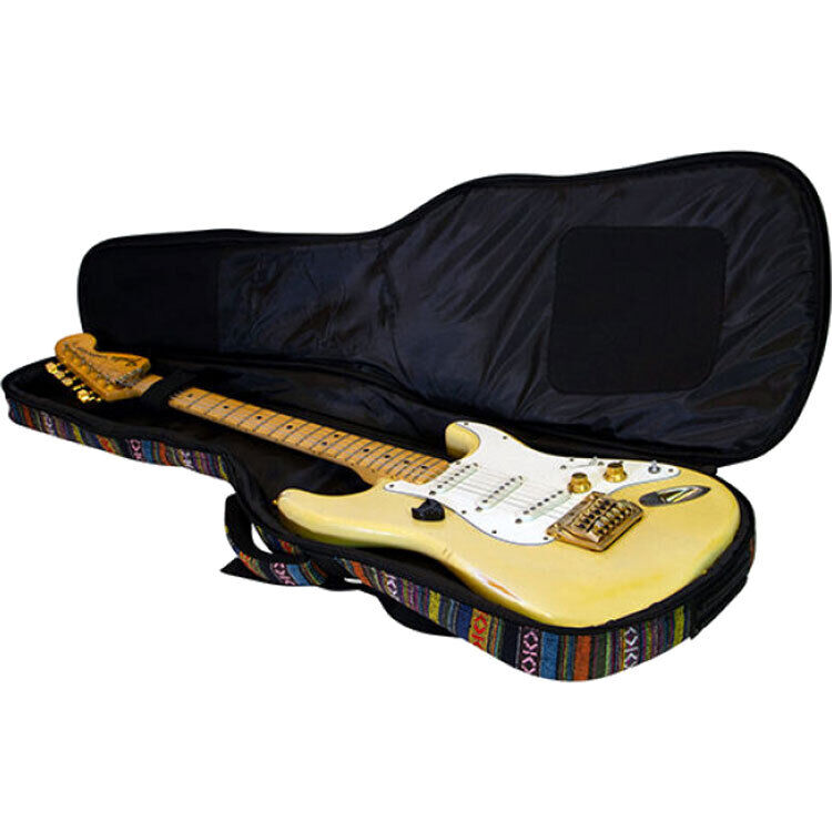 On Stage GBE4770S Striped Electric Guitar Bag with Padding and Weather-Resistant Exterior — view 4