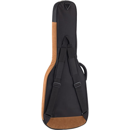 On Stage Adventure Series Electric Guitar Gig Bag Black/Brown 600D Nylon with Padding and Accessory Pockets — view 2