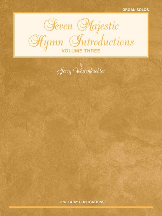 Majestic Hymn Intros 7 Book 3 Organ