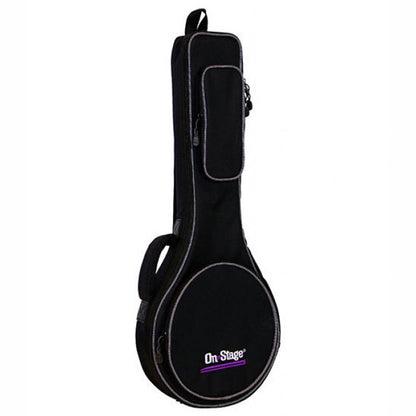 On Stage GBM4770 Weather-Resistant Mandolin Bag with Padding and Accessory Compartments