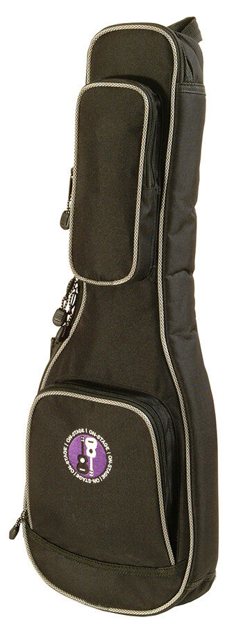 On Stage GBU4104 Deluxe Concert Ukulele Bag with Padded Carry Handle and Backpack Straps — view 2