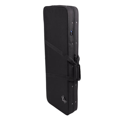 Fretz Rectangular Electric Guitar Polyfoam Case - Lightweight Protection, Black