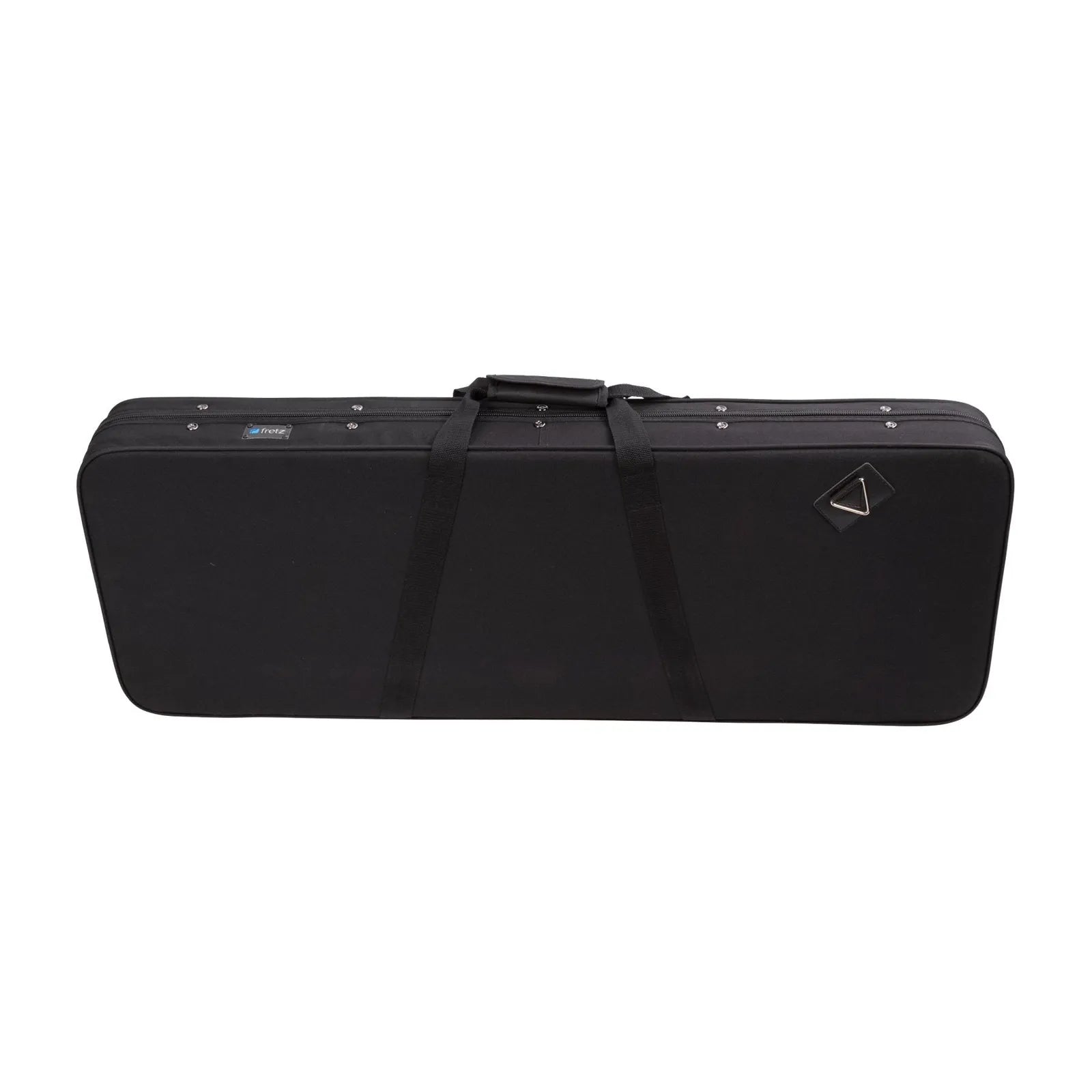 Fretz Rectangular Electric Guitar Polyfoam Case - Lightweight Protection, Black — view 5