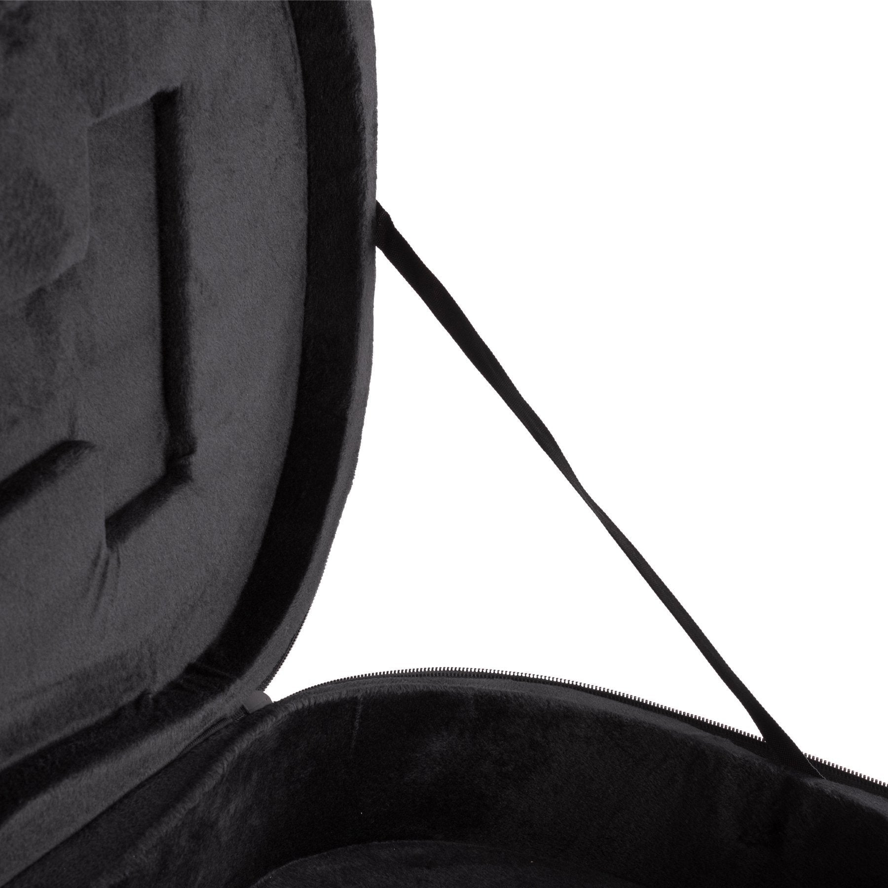 Fretz Polyfoam Case for Grand Auditorium & Folk Acoustic Guitars (Black) — view 5