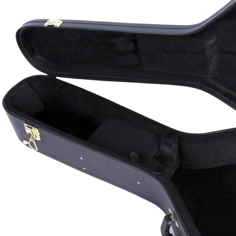 On Stage GCA5500B Hardshell Molded Shallow-Body Acoustic Guitar Case — view 2