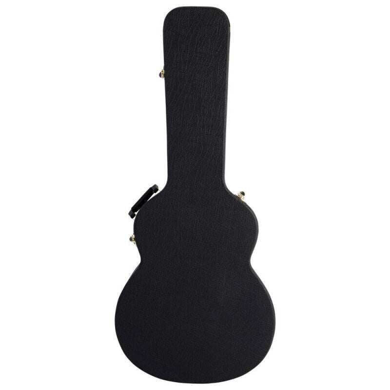 On Stage GCA5600B Hardshell Jumbo Acoustic Guitar Case Black — view 2