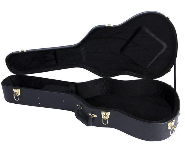 On Stage Hardshell Molded Classical Guitar Case GCC5000B Black — view 2