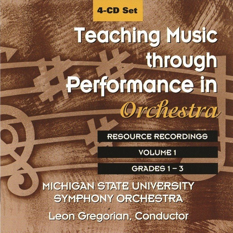 Teaching Music through Performance in Orchestra CD, Vol. 1 — Grades 1–3 (GIA Publications)