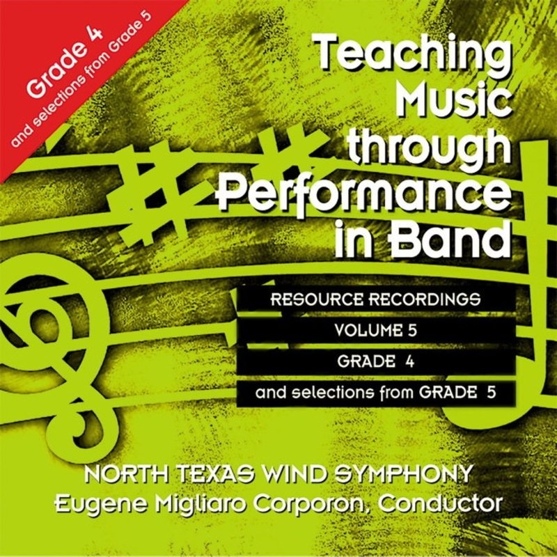 Teaching Music through Performance in Band CD, Vol. 5 — Grades 4 & 5 (GIA Publications)