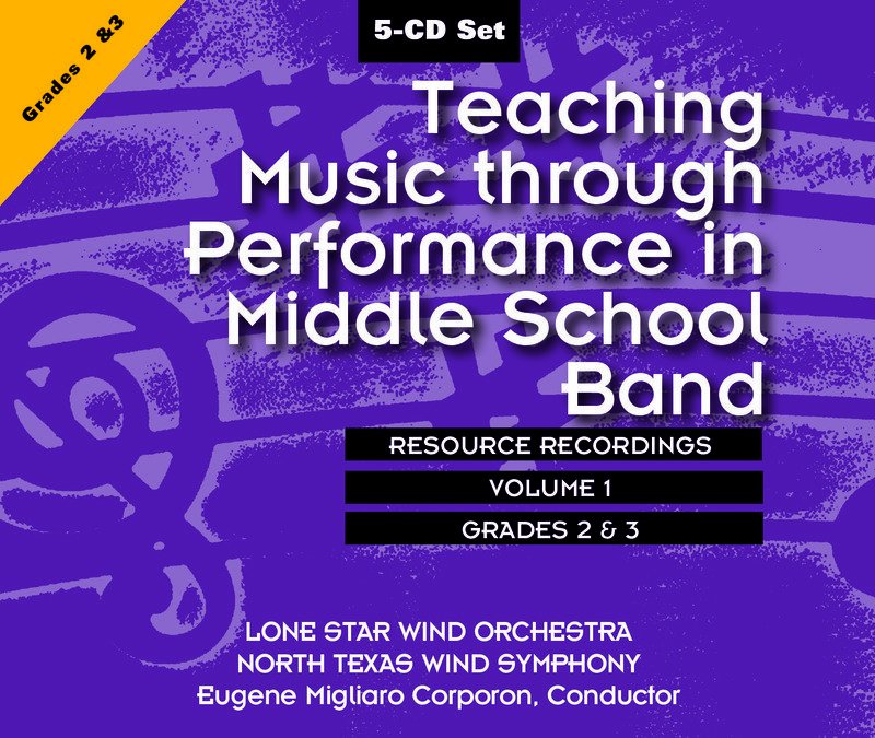 Teaching Music through Performance in Middle School Band CD (GIA Publications)