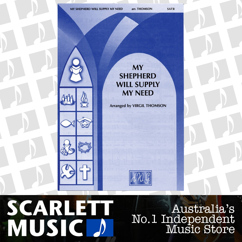 My Shepherd Will Supply My Need SATB — view 2