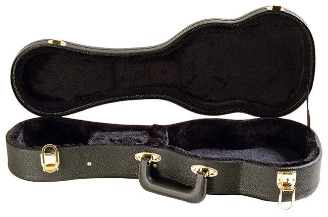 On Stage GCU4003 Soprano Ukulele Hardcase - Black — view 2