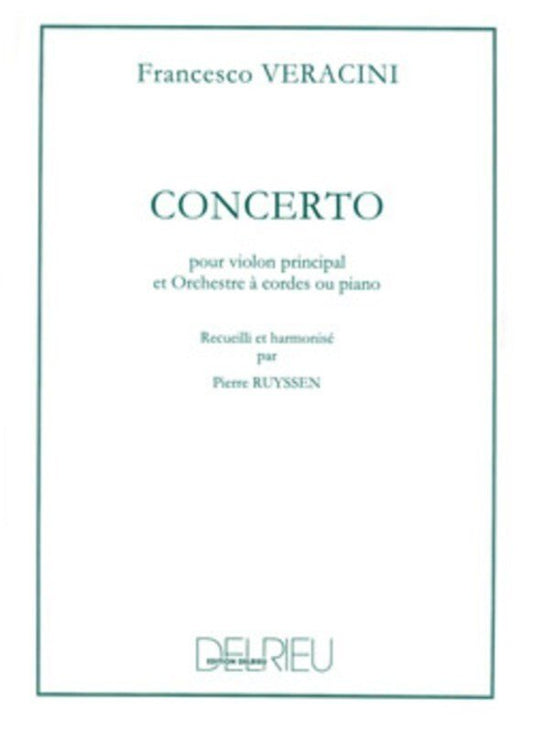 Veracini: Concerto for Violin/Piano (Delrieu)
