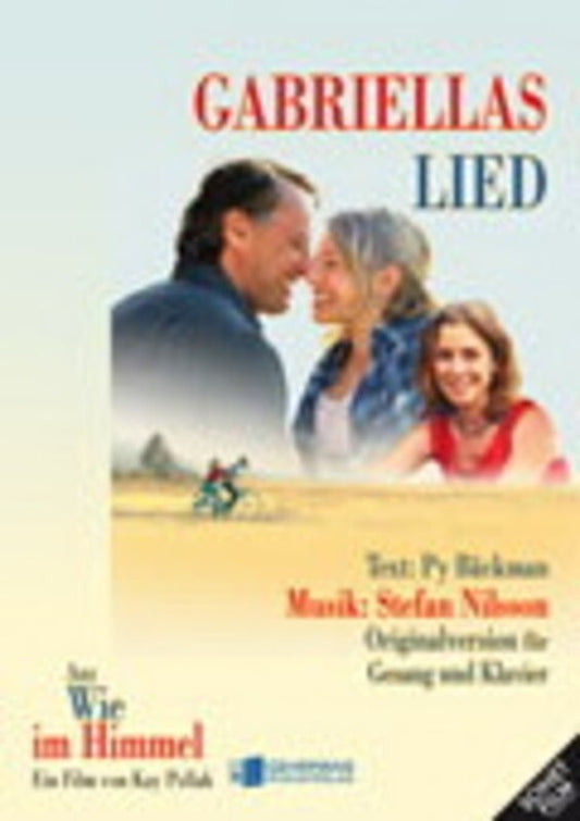 Gabriellas Lied German Solo Voice And Piano Book
