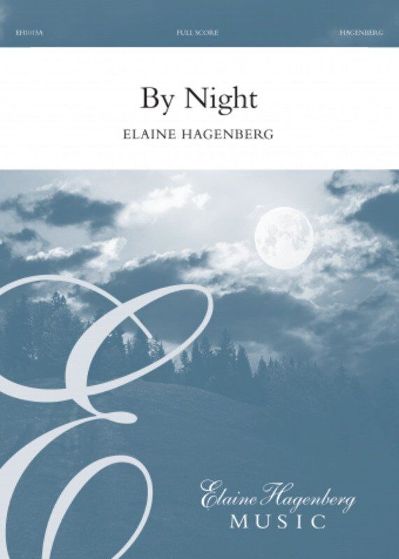 Hagenberg - By Night Full Score & Instrumental Parts for Choral, Violin, Cello, Percussion
