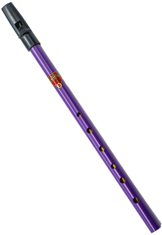 Generation Aurora Penny Whistle Violet (D) Flageolet 50.3g 284x57x21mm Black Plastic Mouthpiece