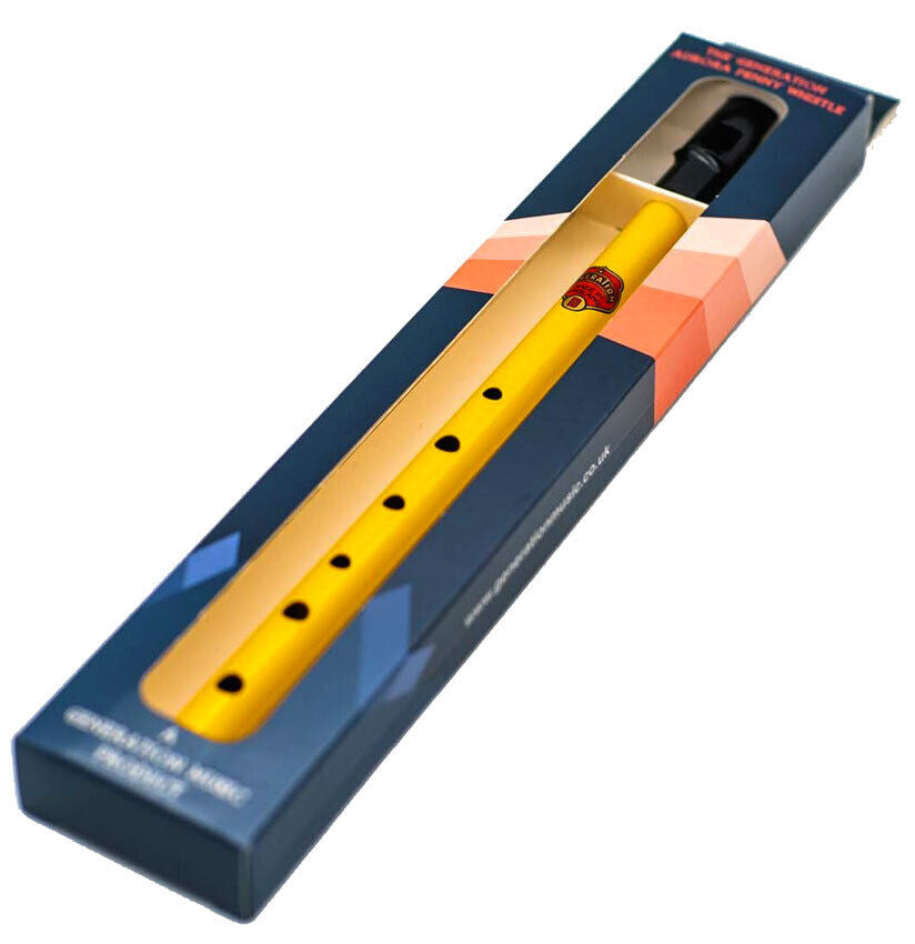 Generation Aurora Yellow Penny Whistle (D) - Flageolet — view 3