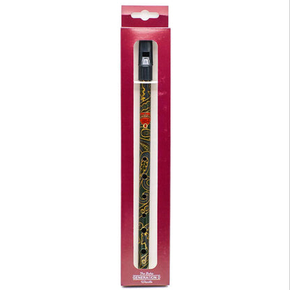 Generation Boho Designer English Tin Penny Whistle in Kerouac Black (D) — view 2
