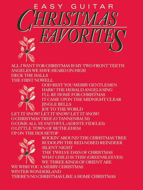 Christmas Favorites For Easy Guitar