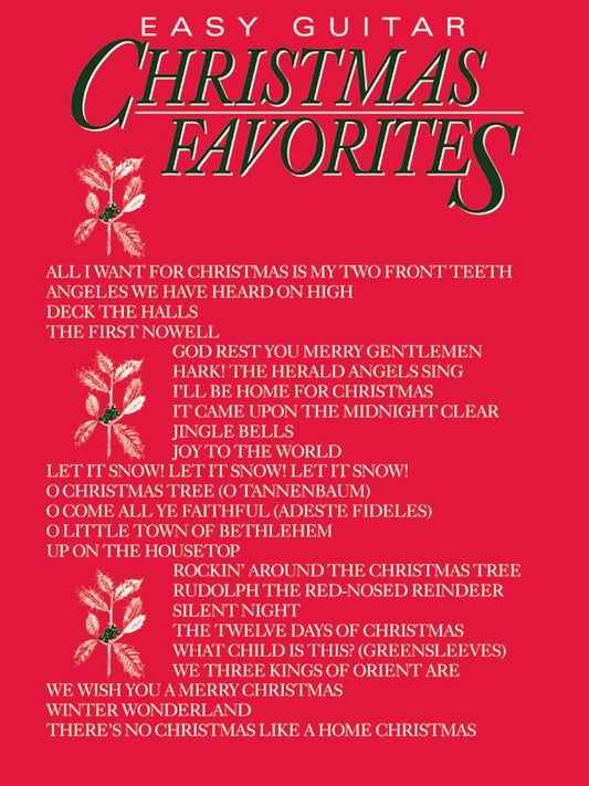 Christmas Favorites For Easy Guitar