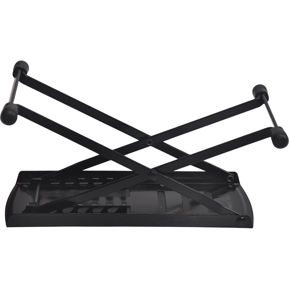 Peace Deluxe Adjustable Guitarist Foot Stool - Black — view 2