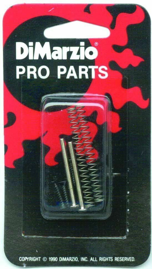 DiMarzio Chrome Humbucker Mounting Hardware Kit Screws Springs GH1201 Bdg