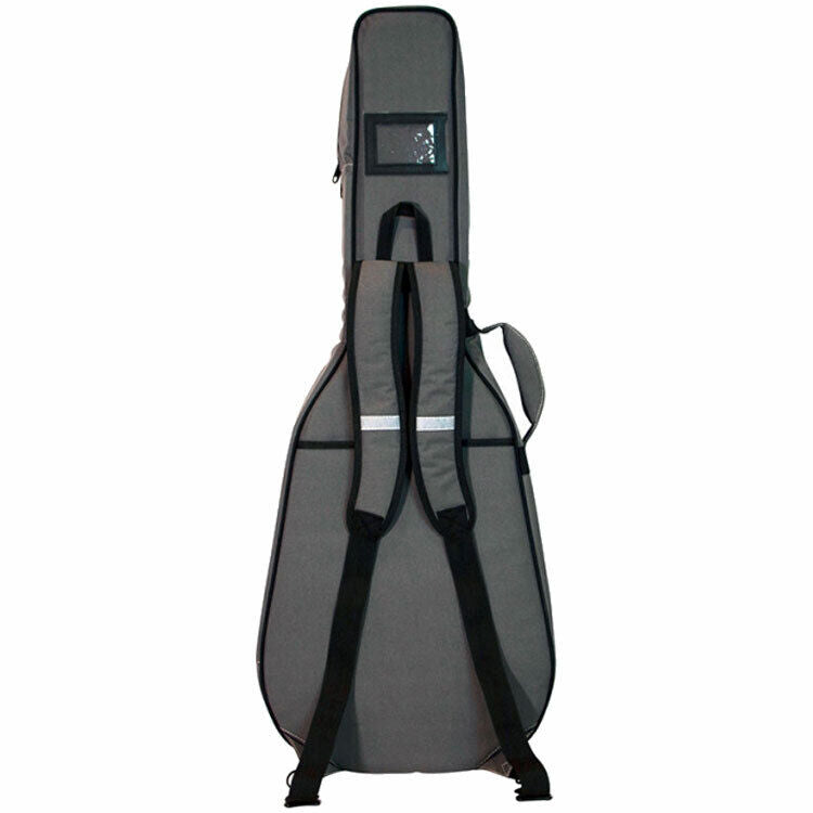 On Stage GHE7550CG Hybrid Electric Guitar Gig Bag Charcoal Gray — view 2