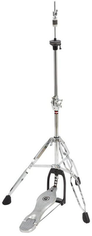 Gibraltar 4700 Series Lightweight Double-Braced Hi Hat Stand with Adjustable Height and Nylon Inserts