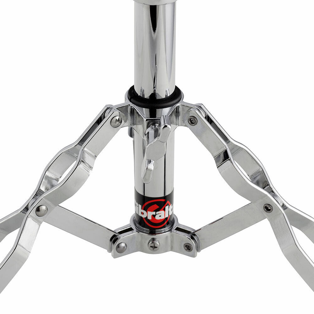 Gibraltar 5700 Series Medium Weight Double Braced Snare Stand 5706, Height 18"-25", Fits 10"-15" Drums, Rubber Feet, Geared Basket Tilter — view 4
