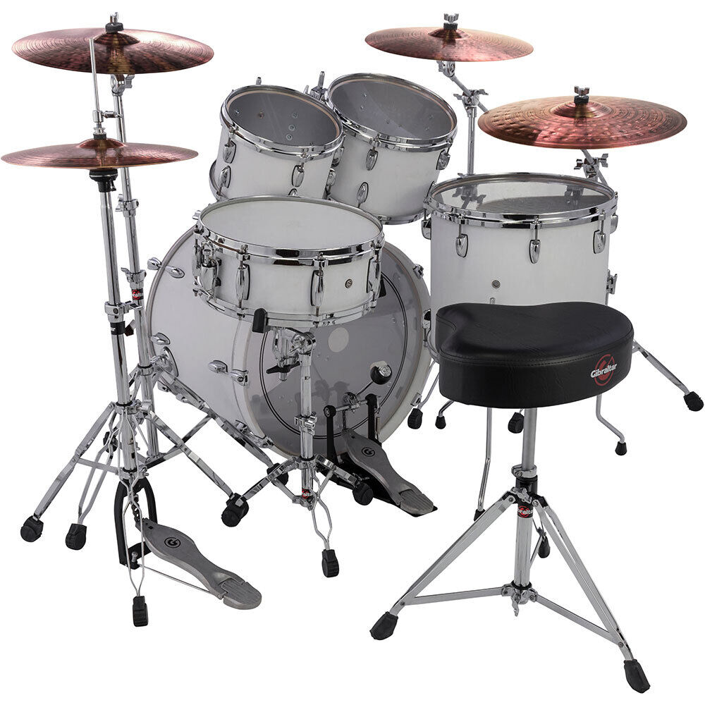 Gibraltar 5700 Series Medium Weight Double Braced Snare Stand 5706, Height 18"-25", Fits 10"-15" Drums, Rubber Feet, Geared Basket Tilter — view 6