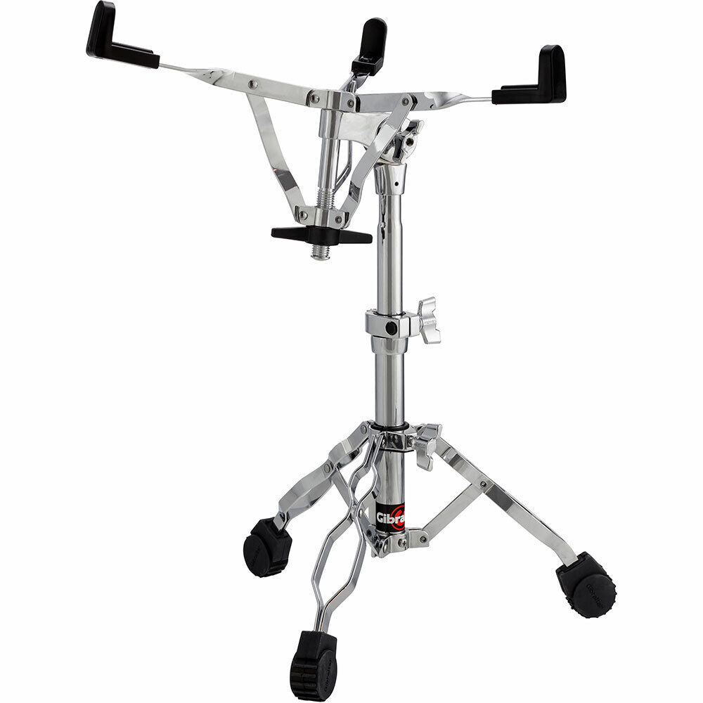 Gibraltar 5700 Series Medium Weight Double Braced Snare Stand 5706, Height 18"-25", Fits 10"-15" Drums, Rubber Feet, Geared Basket Tilter