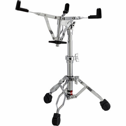 Gibraltar 5700 Series Medium Weight Double Braced Snare Stand 5706, Height 18"-25", Fits 10"-15" Drums, Rubber Feet, Geared Basket Tilter