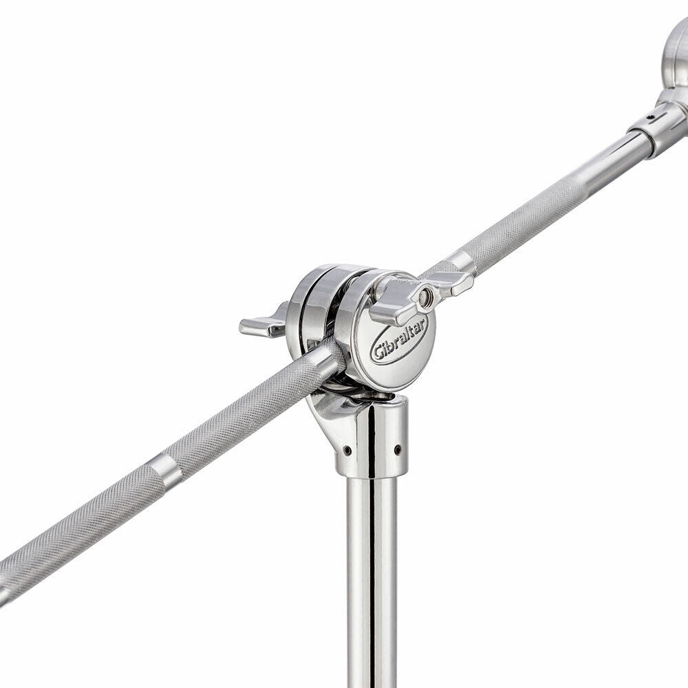 Gibraltar 5700 Series Medium Weight Double Braced Boom Cymbal Stand 5709, Height 30" to 61", Dual Point Tilter, Rubber Feet, 16" Boom Arm — view 2
