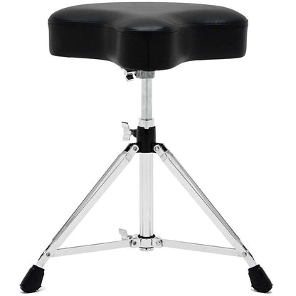 Gibraltar 6000 Series Double Braced Motostyle Drum Throne Black with Adjustable Height and Memory Lock — view 4