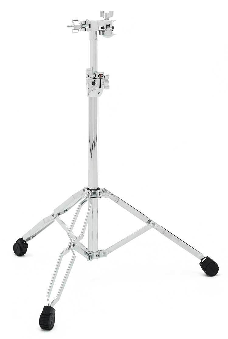 Gibraltar Double Braced Single Mount Platform Tom Stand with Hinged Height Adjustments