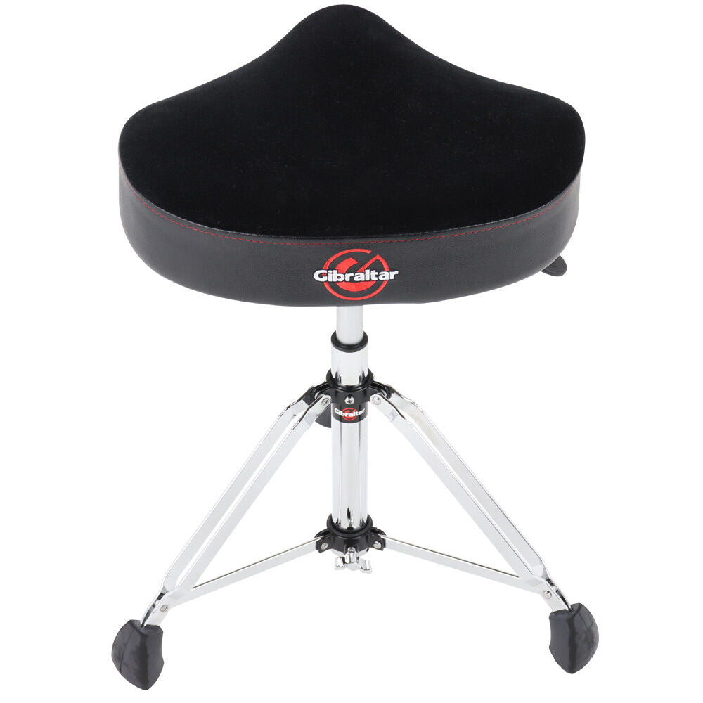 Gibraltar 9600 Series Hydraulic Drum Throne with Cordura Oversized Seat, Height Adjustable 20" to 26", Double-Braced Tripod, 129 kg Capacity — view 3