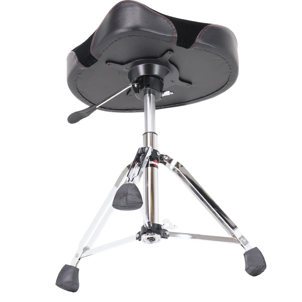 Gibraltar 9600 Series Hydraulic Drum Throne with Cordura Oversized Seat, Height Adjustable 20" to 26", Double-Braced Tripod, 129 kg Capacity — view 5