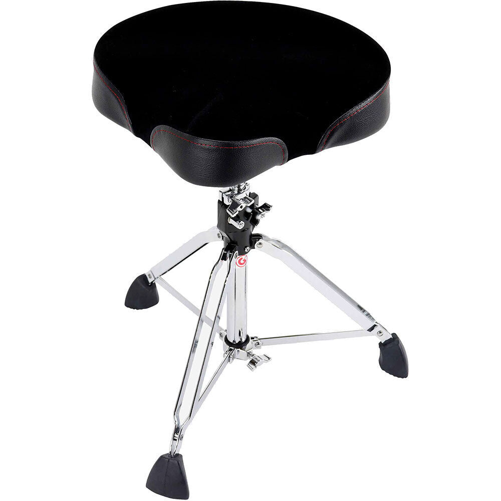 Gibraltar 9600 Series Drum Throne with Memory Foam Saddle Seat and Adjustable Height — view 3