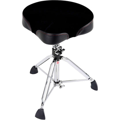 Gibraltar 9600 Series Drum Throne with Memory Foam Saddle Seat and Adjustable Height — view 3