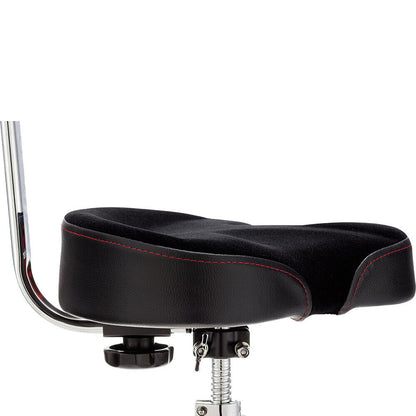 Gibraltar 9600 Series Drum Throne with Cordura Seat, Adjustable Backrest, Double Braced Tripod, Height 21"-27", Memory Foam Comfort — view 4