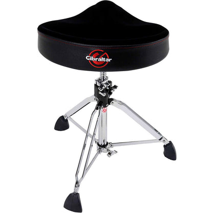 Gibraltar 9600 Series Drum Throne with Memory Foam Saddle Seat and Adjustable Height